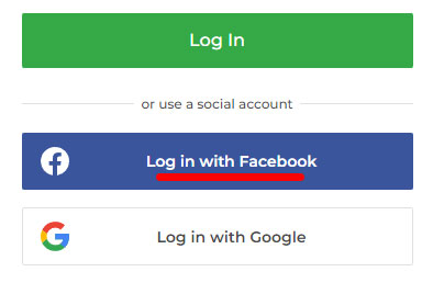 IQBroker - Login with Facebook